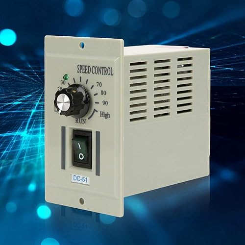 Miniatura 2 de ViaGasaFamido Controlador de velocidad del motor de CC 110 V Interruptor de control de velocidad de motor pequeño Regulador eléctrico para motores