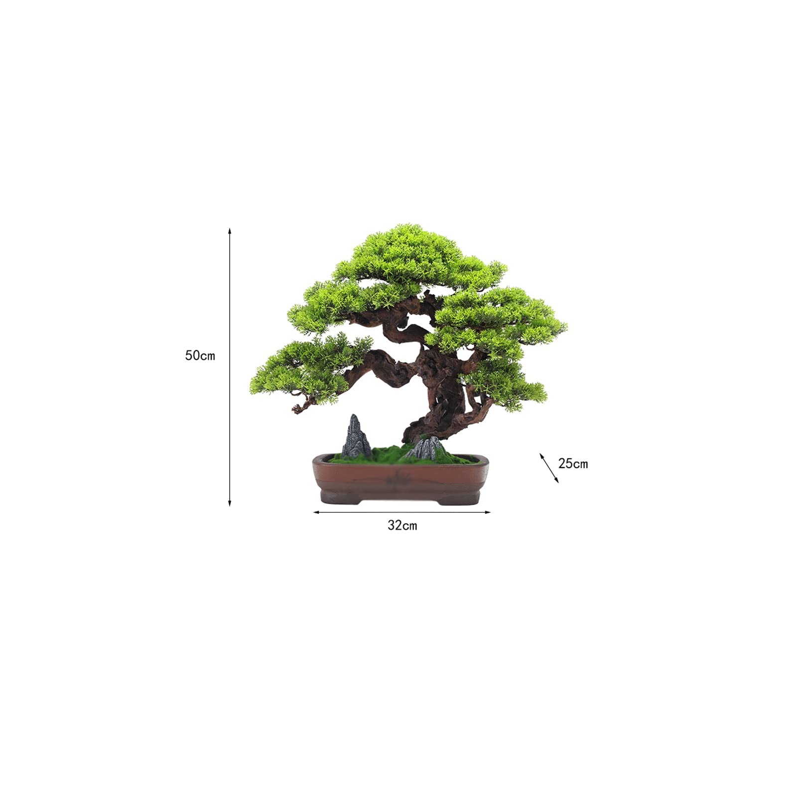 Sztuczne drzewo symulacyjne sztuczne drzewo bonsai, sztuczne sztuczne sztuczne rośliny drzewo bonsai dekoracja do biura biura łazienka kuchnia farma