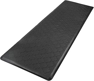 HEBE Kitchen Mat Cushioned Anti-Fatigue Floor Mat Runner Waterproof Non-Slip Standing Mat Ergonomic Comfort Floor Mat Rug ...