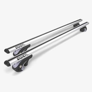 BARRES · Owen 5.0 alu 120 ou 135 cm, rails ouverts, 90 kg