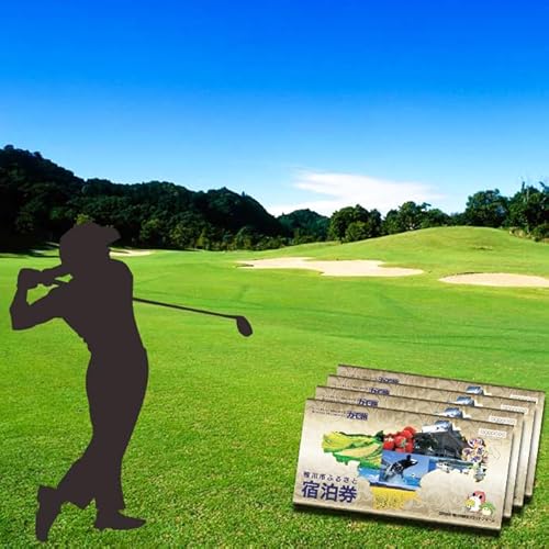 [鴨川カントリークラブ]ゴルフプレー券 2名様[土日祝限定] & 市内共通宿泊券 3万5千円相当 [0200-0012]