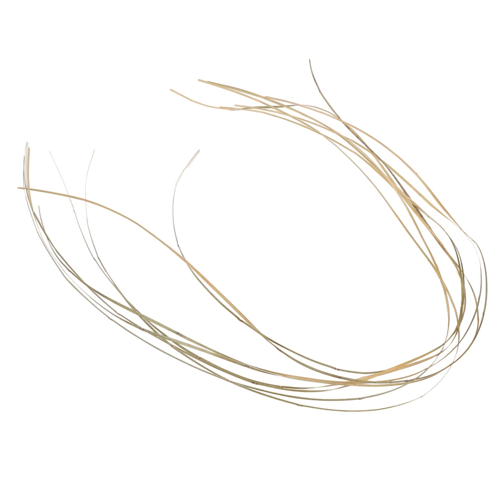 NUOBESTY 7pcs Strips Handmade Materials Weaving Material Multi-Functional DIY Reed Coil Handmade Reeds Decorative Strips Woven Strips Reed Cane