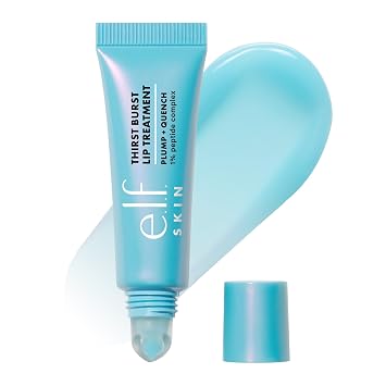 e.l.f. SKIN Thirst Burst Lip Treatment, Sheer Blue Hibiscus
