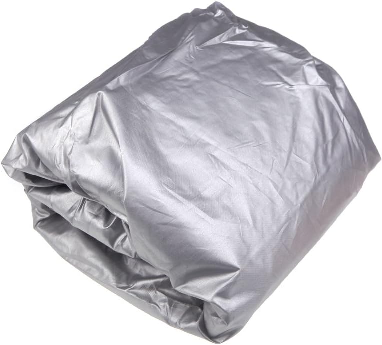 SKEIDO Full Car Cover Indoor Outdoor Sunscreen Heat Protection Dustproof Anti-UV Scratch-Resistant Sedan Universal Suit L