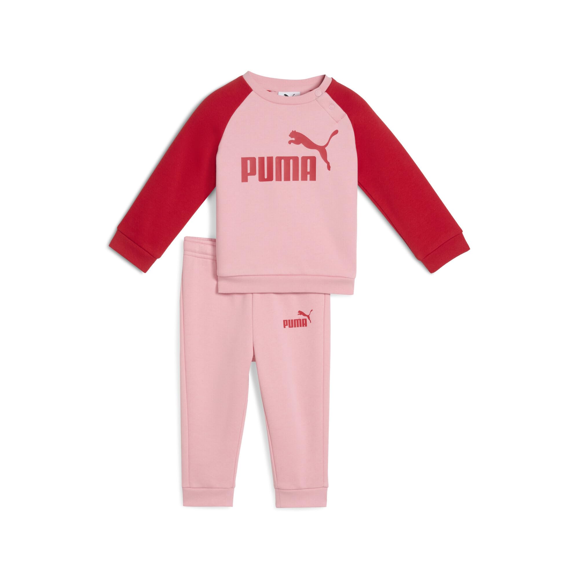 PUMA Unisex Baby Minicats Ess Raglan Crew Set Fl Inf Gestrickte Anzüge