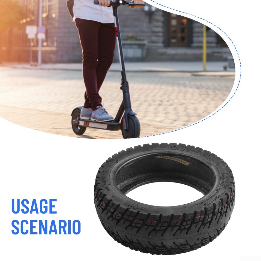 Pneu De Scooter électrique 25,4 Cm 10 X 2,75-6,5 70/65-6,5 Sans