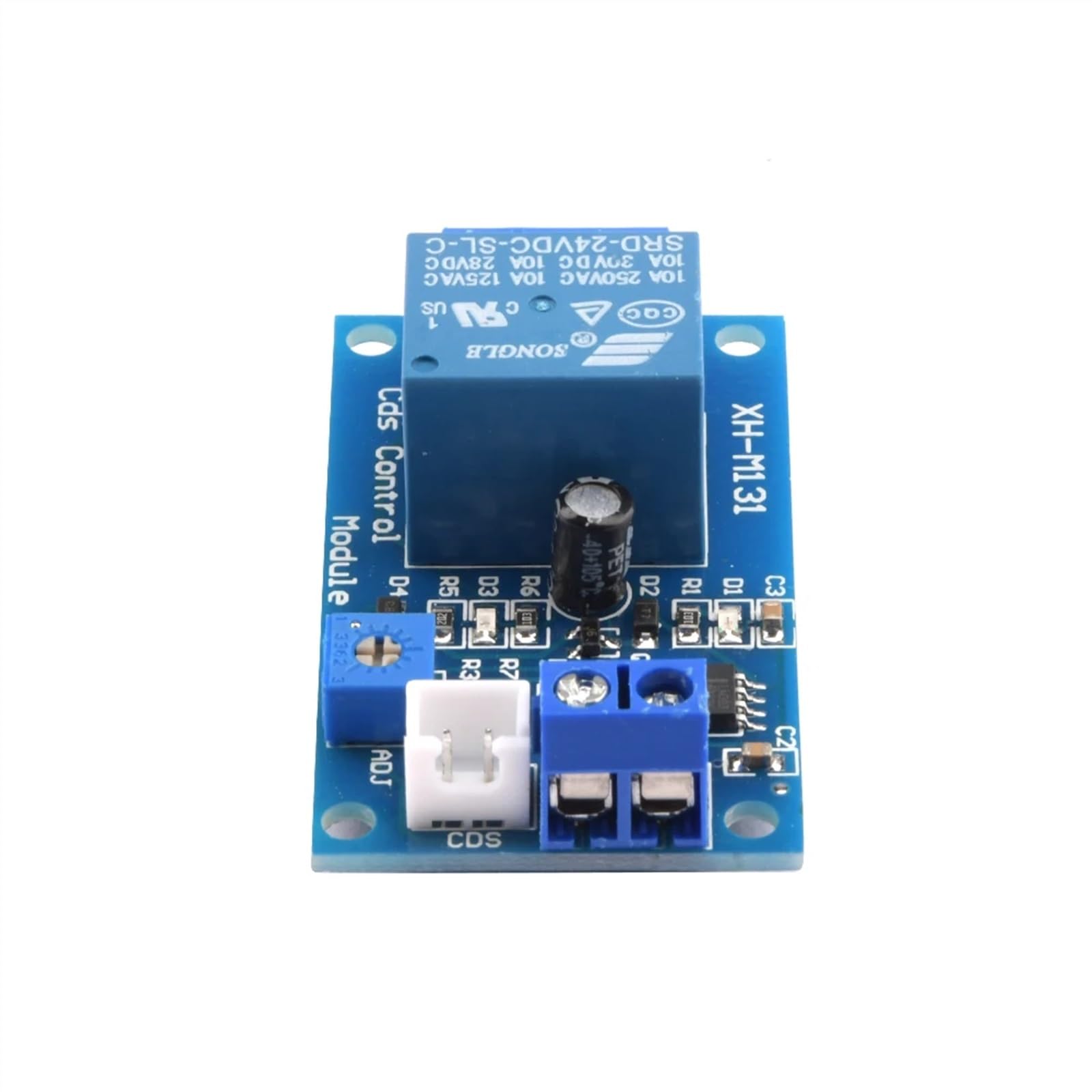 Module Relais à Photorésistance - Contrôle Automatique Lumière - Réglable Sensibilité Et Retard - 5V DC