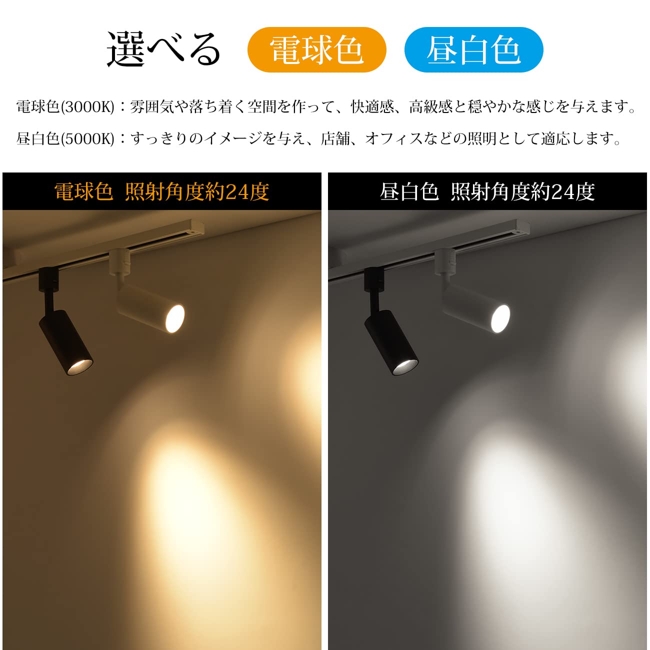 Amazon.co.jp : LVWIT ライティングレール用 ledスポットライト 消費