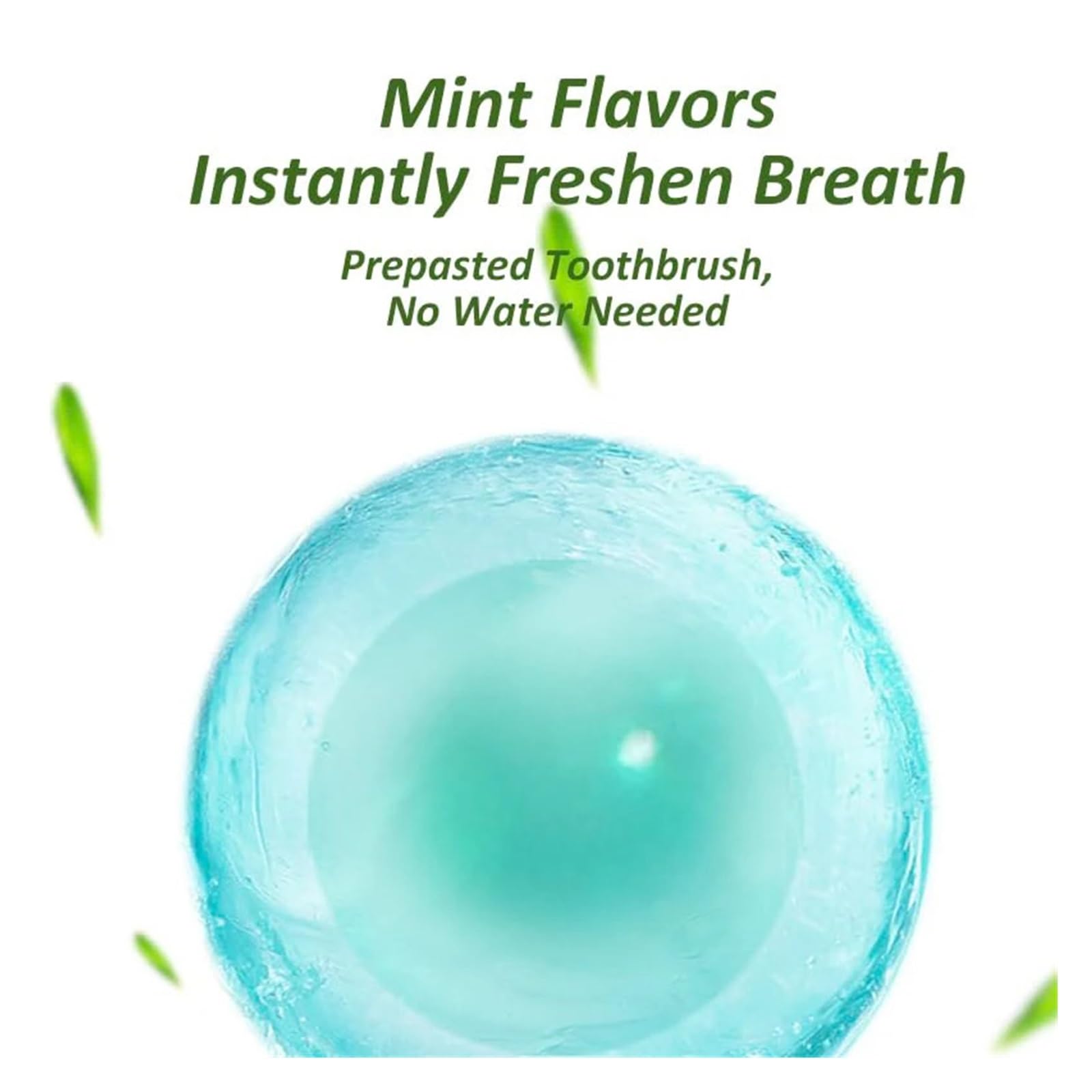 Spazzolino usa e getta con dentifricio menta pesca mini 6/18 pezzi | Spazzolino usa e getta senza risciacquo, setole morbide, portatile per viaggi(Peach flavor :18 piece)
