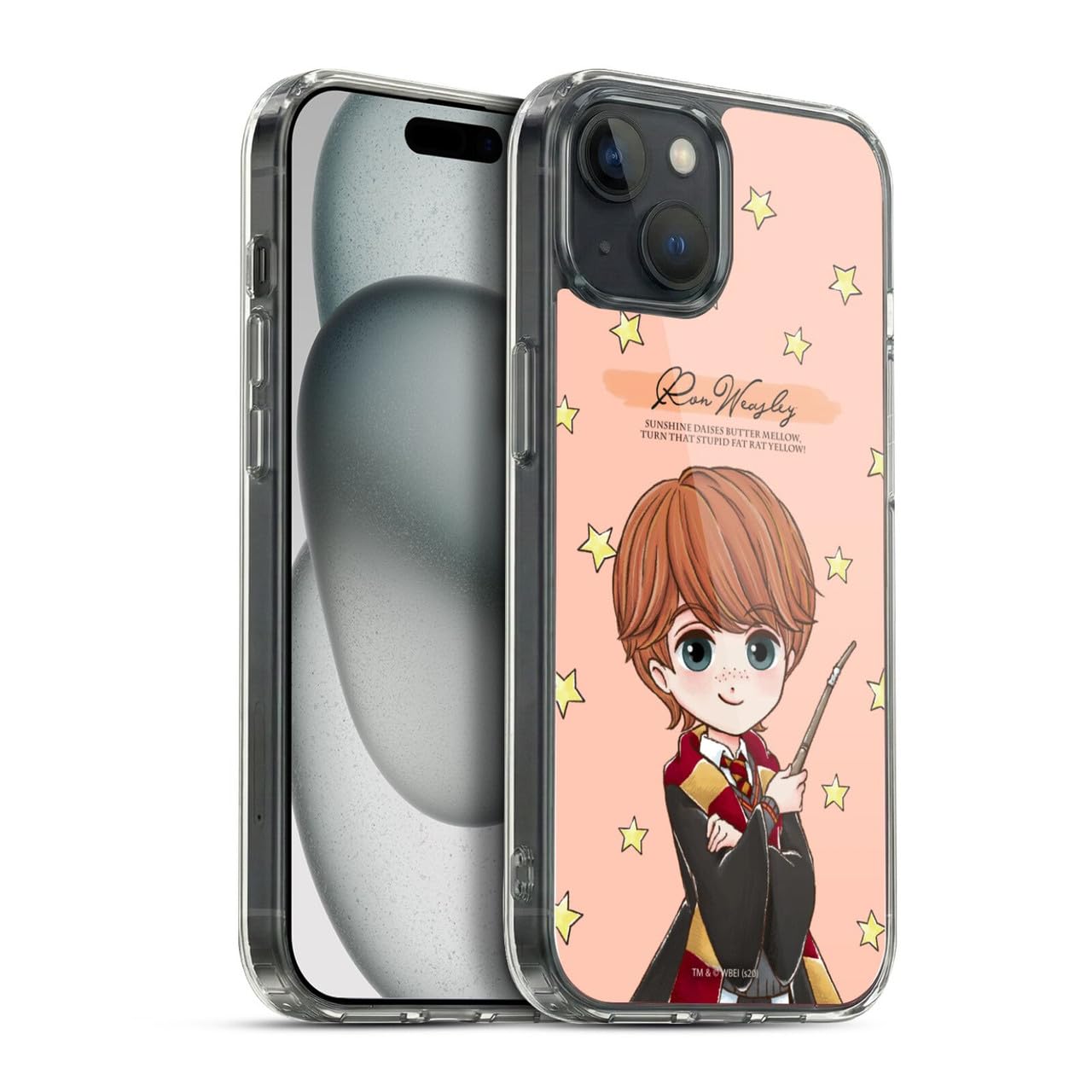 Head Case Designs Licenciado Oficialmente Harry Potter Patrón Luna Reliquias de la Muerte XXXVII Caso Funda de Gel Suave Compatible con Apple iPhone 12 / iPhone 12 Pro — view 119
