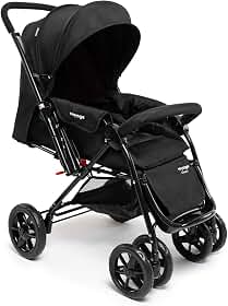 Voyage Carrinho de Bebê Passeio Tipo Berço Choice Preto