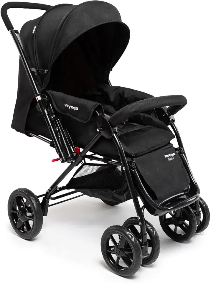 Voyage Carrinho de Bebê Passeio Tipo Berço Choice Preto