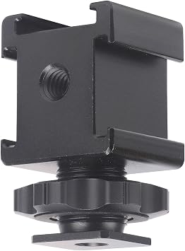 Adjustable Camera Mounts Supports Holder with Cold Shoe Adapter for Rabbit Cage Stabilizer Hot Shoe Bracket Accessories