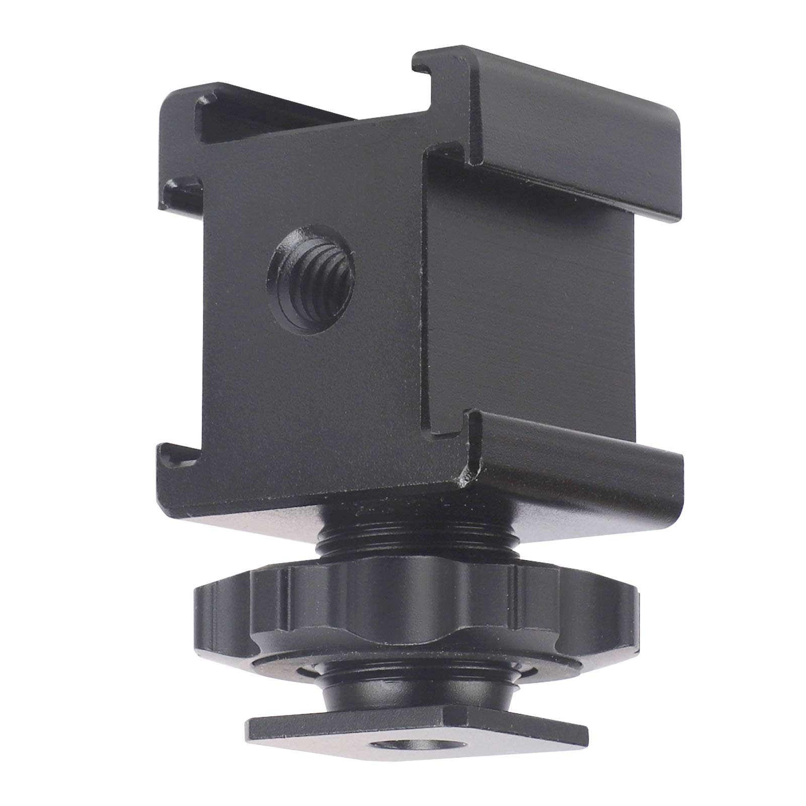 Sequpr ini Testa a Sfera con Adattatore Hot Shoe da 1/4 2 Pezzi Teste