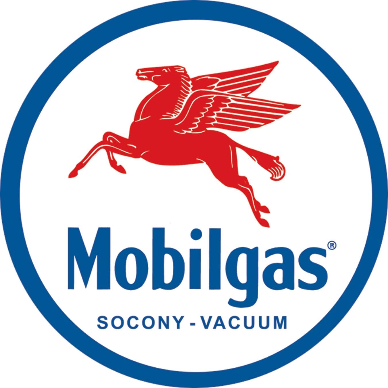 Desperate Enterprises Mobilgas Pegasus Collectible Metal Sign, Model# 610 (FBA_635181-ROLL_3)