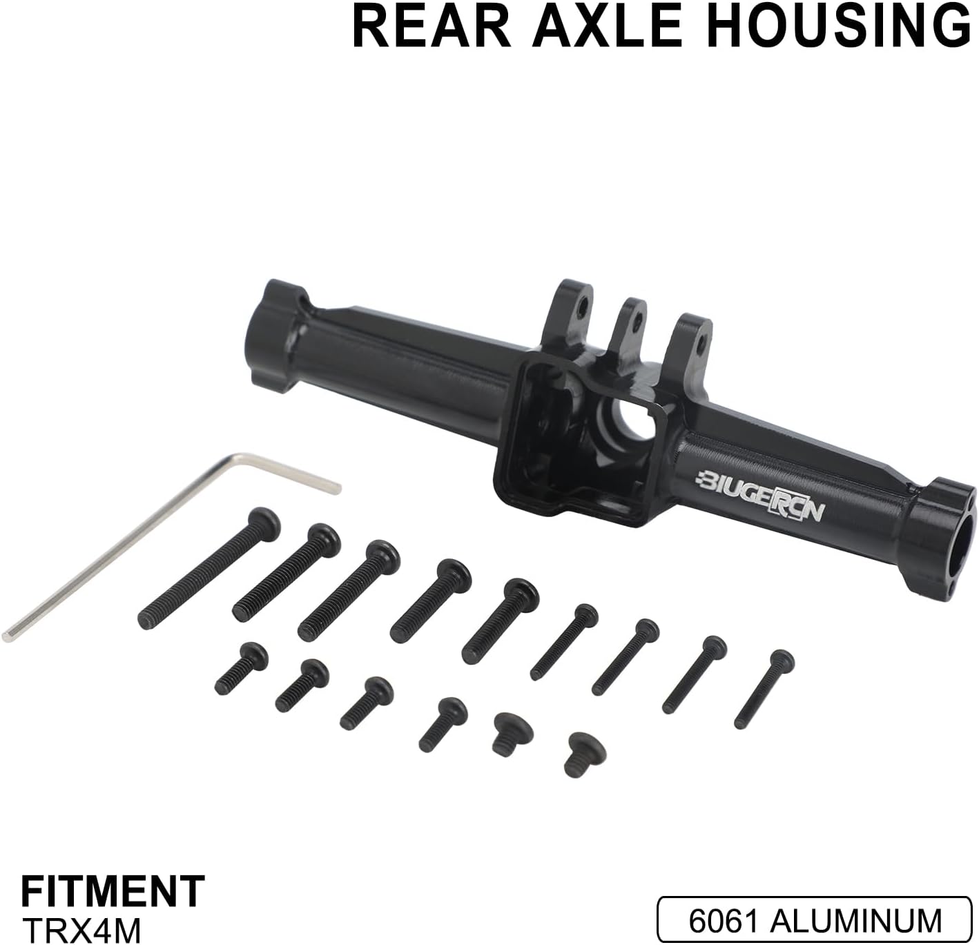 Rear Axle Housing CNC Aluminum Portal Axles High Trail Axles Perfect Substitution for TRX4M 1/18 RC Crawler Upgrade Accessories