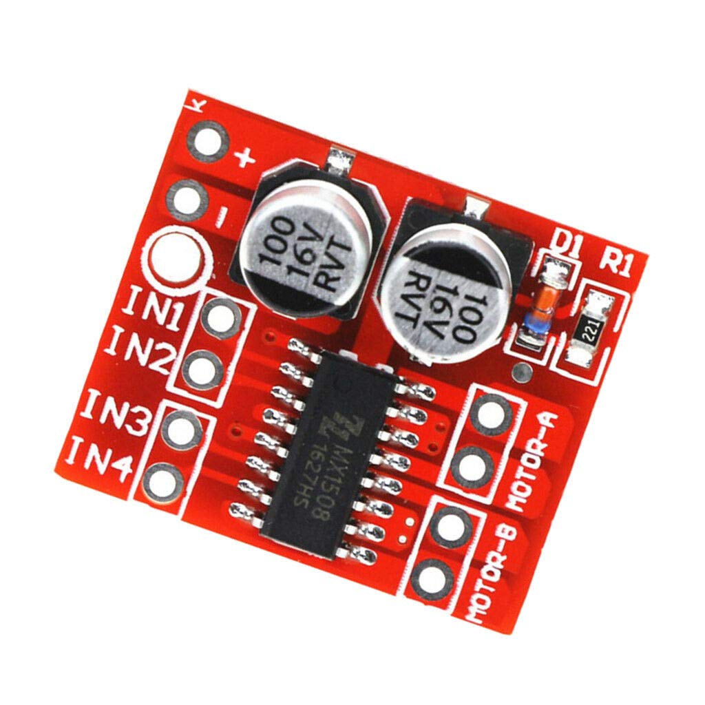 INVENTO 1PCS 2 Channel L298N MINI DC Stepper Motor Drive Module Board reversing PWM Speed Dual H Bridge L298 (B07WWTG4TH) Amazon Price History, Amazon Price Tracker