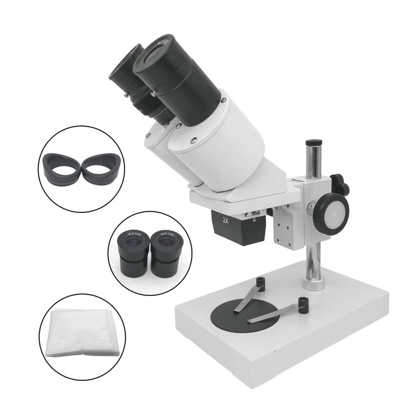 Microscopio Estéreo Binocular 10X 20X 30X 40X, Microscopios Industriales, De Soldadura For Herramienta Reparación Teléfonos Inteligentes NíTido Y Preciso