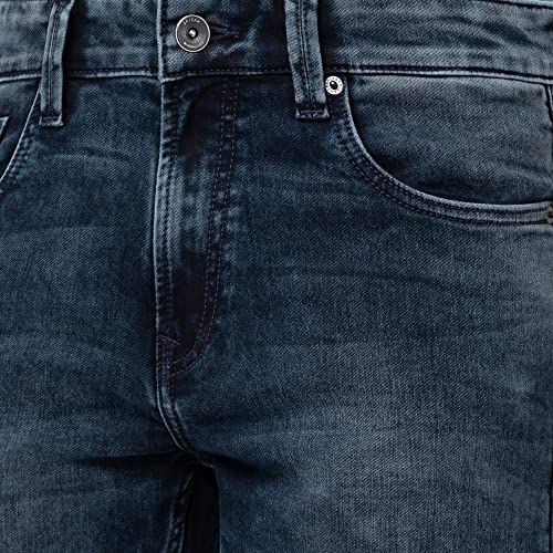Image of Spykar Men's Rover Regular Fit Mid-Rise Jeans