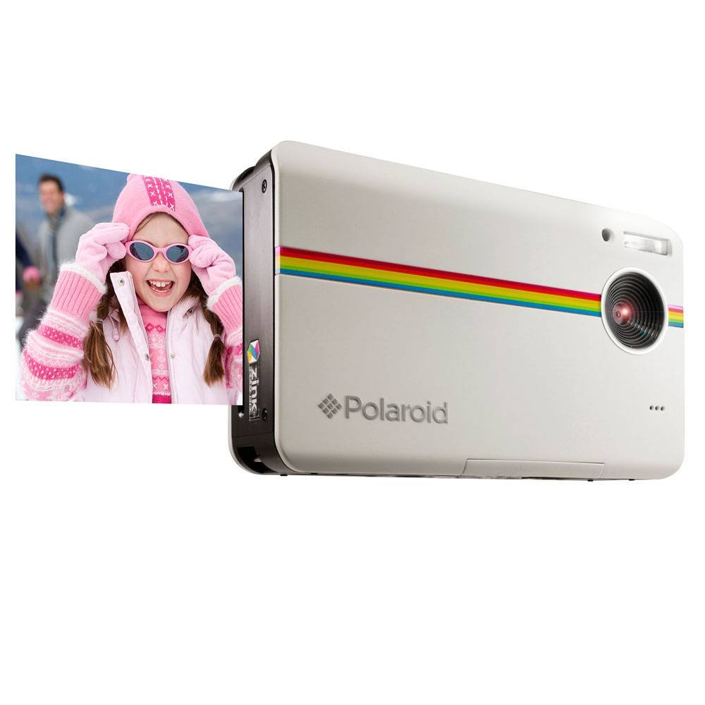 Rear view of the Polaroid Z2300 Digital Instant Print Camera, showing the 3.0-inch LCD screen and control buttons.