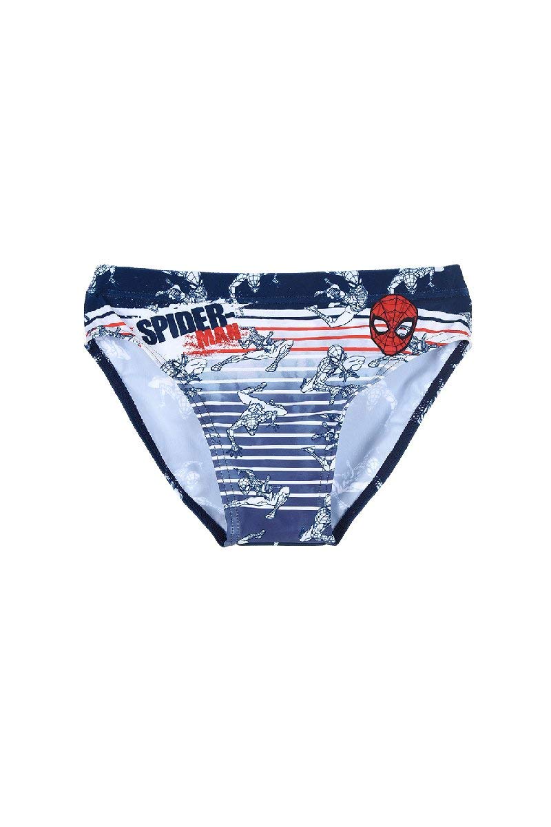 Slip De Bain Spiderman Marvel - Bleu - Taille 4 Ans (104cm) - Neuf