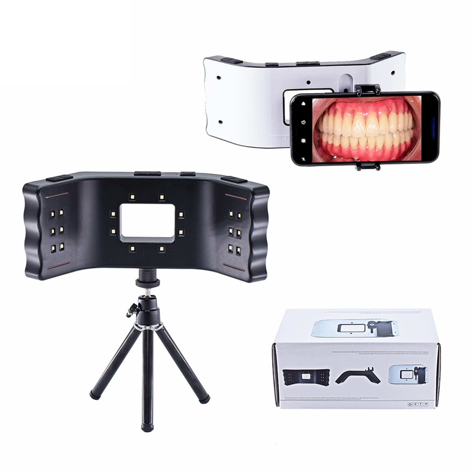Lampada di Riempimento Orale con Luce per Fotografia Dentale con 20 Luci a LED per Apparecchiature per il Trattamento del Dentista