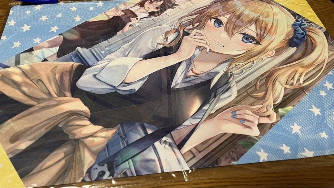 かぐや様は告らせたい 早坂愛 ミッドナイトブルー プレイマット 早坂愛 ミッドナイトブルー プレイマット