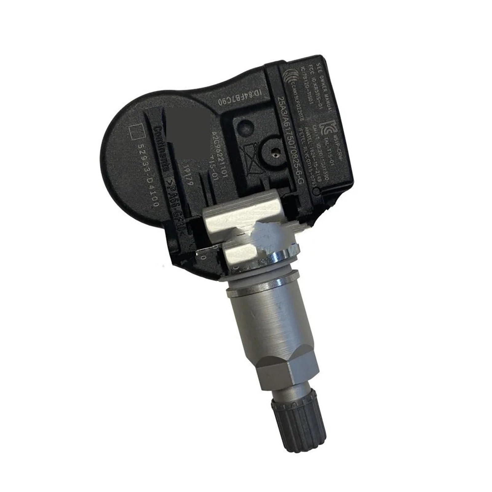 Sensor de Presión de Neumáticos para KIA Optima (JF) 2015-2020 Sensor PRESIÓN NEUMÁTICOS TPMS 433MHz