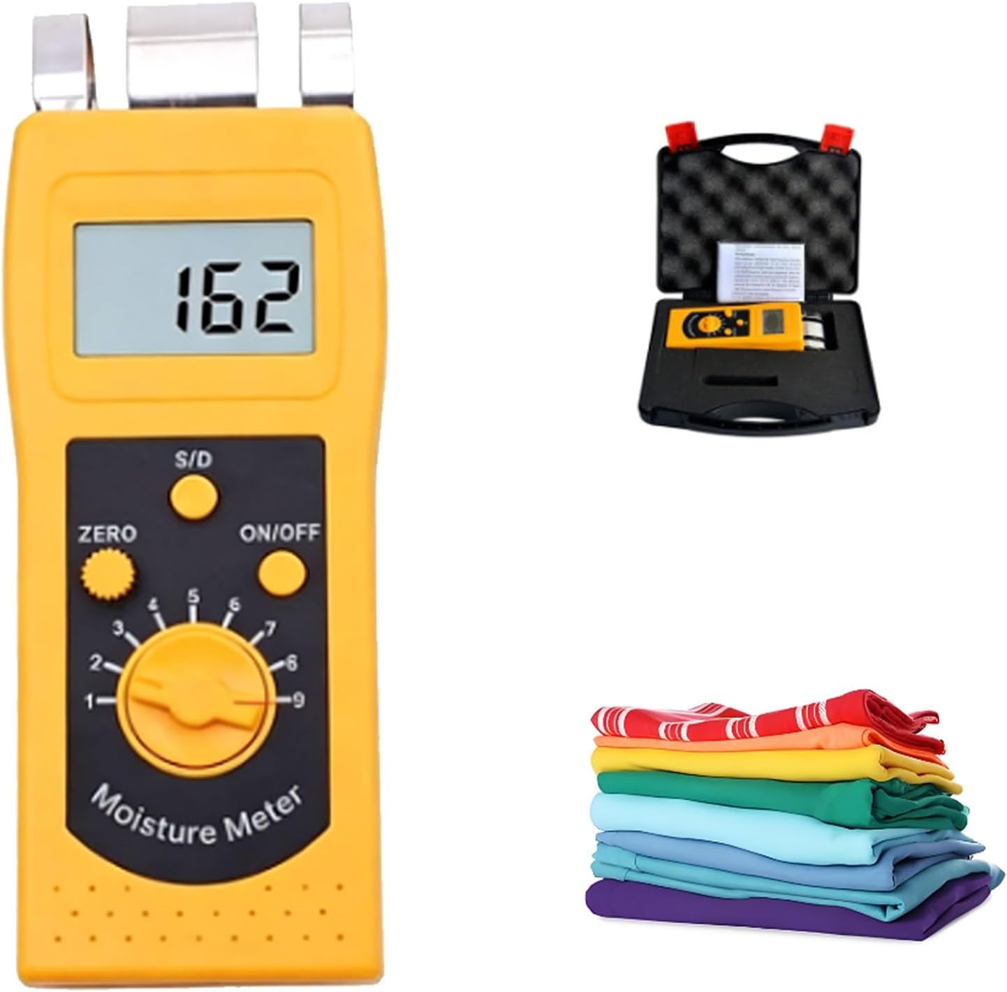 High Frequency Digital Textiles Moisture Meter,DM20T Textiles Moisture Meter,Suitable for fabrics, jute, clothing, and leather