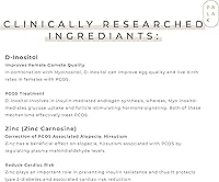 Vista 4 de QURA PCOS/PCOD con mio-inositol, D Chiro inositol, L arginina, L metil folato / 5.29 oz
