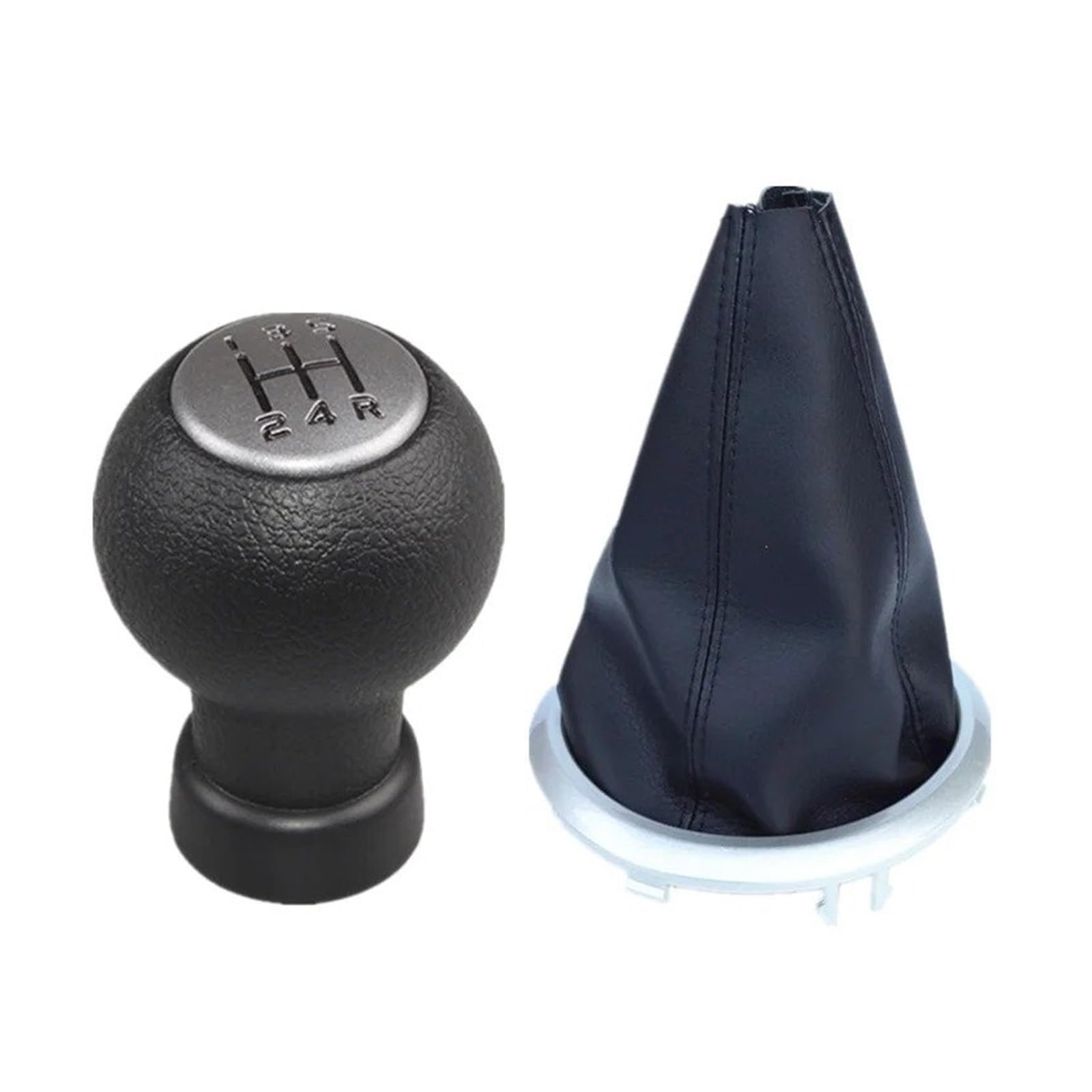 Dajmsuy Combo 1 For Suzuki For Swift For Sx4 For Alto Gear Shift Knob Lever Handle Head Gaiter Boot Cover Car Gear Shift(Combo 1)