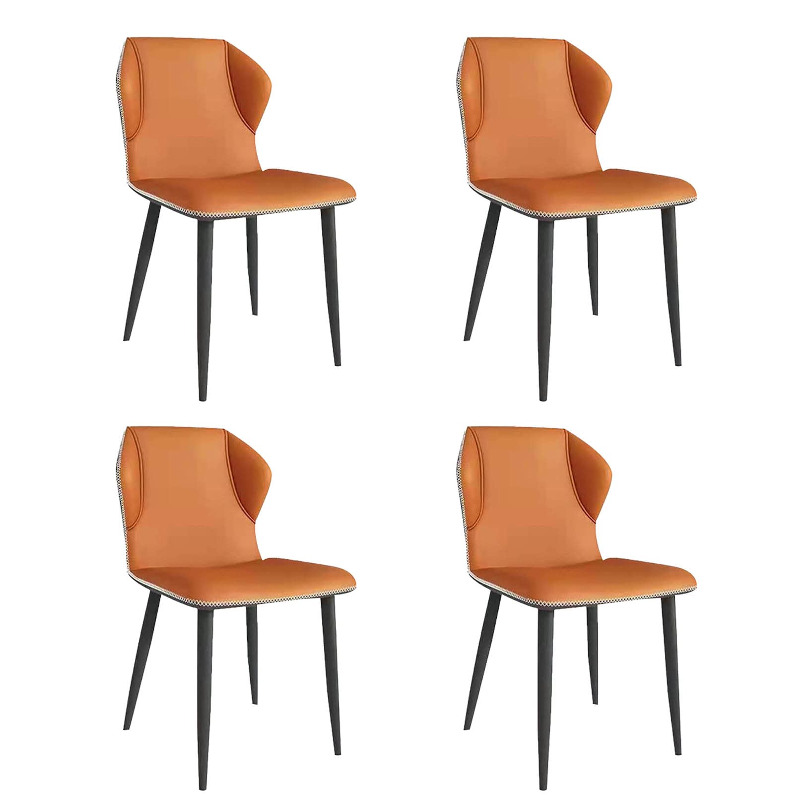 4 chaises salle à manger dossier loisirs pour cuisine et salon