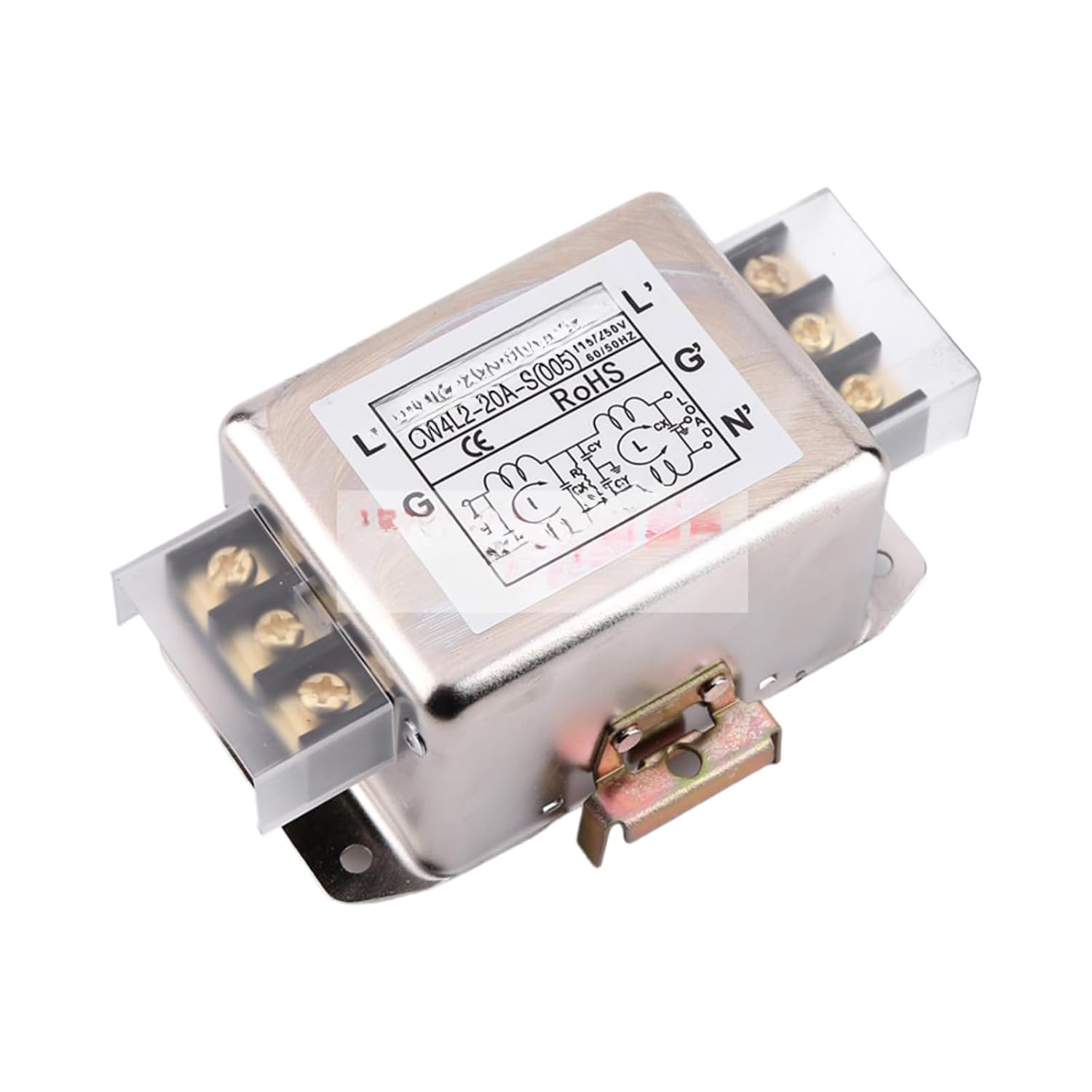 Filter 4-6/10/20A-LC DC24V(CW12C-10A-R Three-Phase Four-Wire Guide Rail)