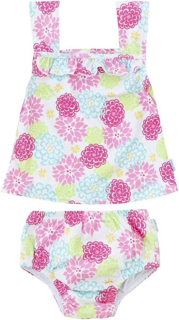 Amazon アイプレイ 水着 ベビー用 タンキニ ビキニ 女の子 サイズ 18m カラー White Zinnia Upf50 Iplay 並行輸入品 水着 通販