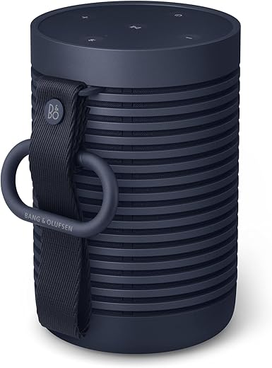 Bang & Olufsen Beosound Explore – Wireless Outdoor Bluetooth Speaker, IP 67 Dustproof and Waterproof, Navy