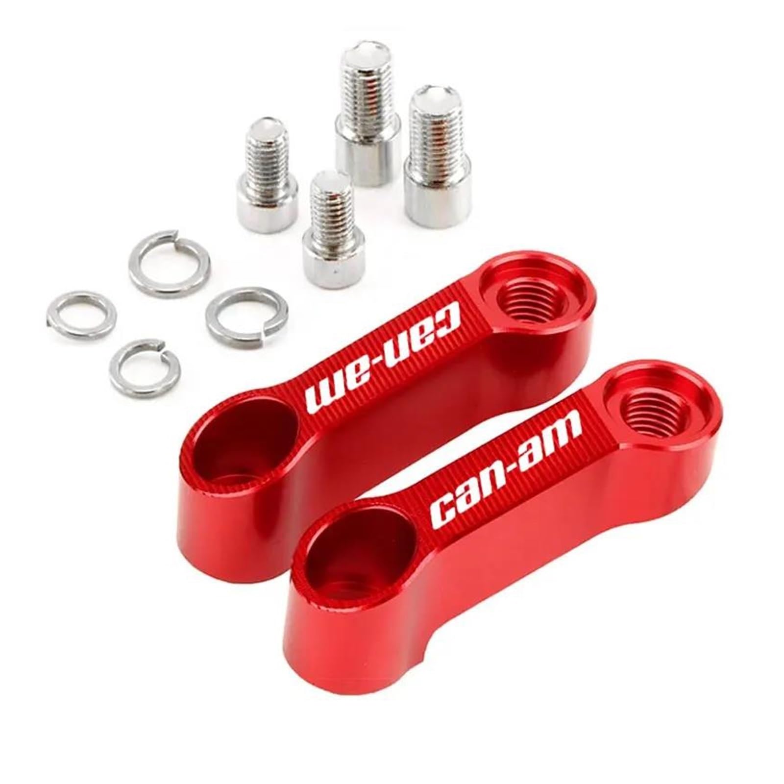 Extension Bracket for Can Am Outlander 1000 Ryker 900 Renegade 800 Canam Maverick X3 Spyder(Red)