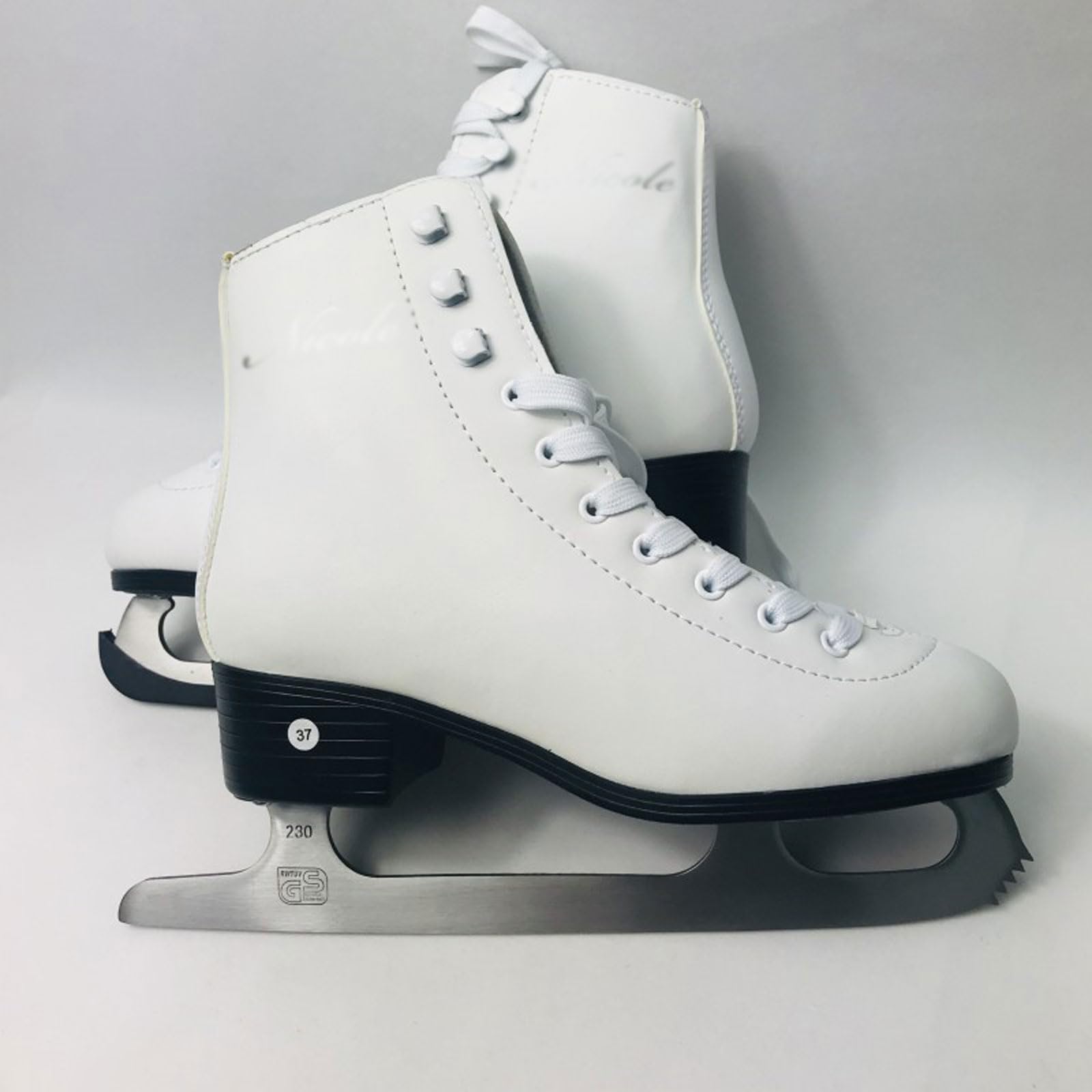 Patines para Patinaje Artistico Sobre Hielo,Patines de Hielo,Patines de hielo artísticos,Hoja de Acero Inoxidable,Cordones Clásicos,cómodos y cálidos,para mujer,hombre para patinaje sobre hielo