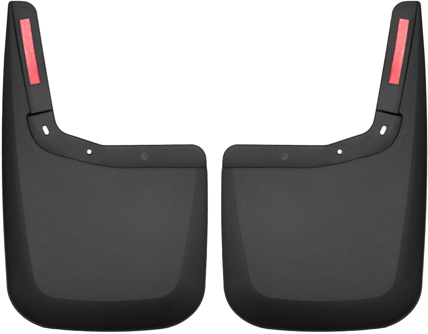 Rear Mud Guards | 2015 - 2020 Ford F-150 w/o OEM Fender Flares, Rear Set - Black, 2 Pc. | 59441