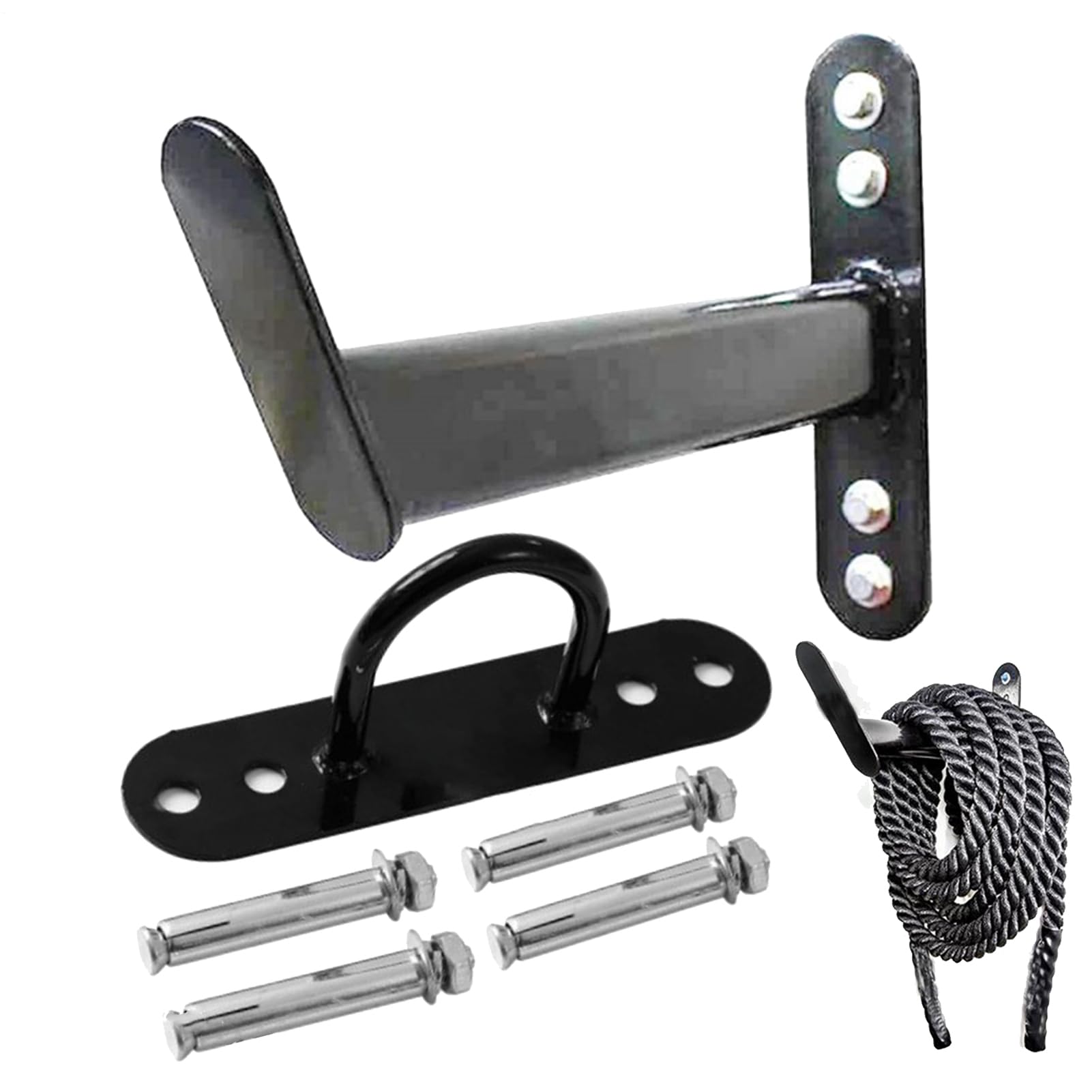 Battle Rope - Kit di montaggio a parete Battle Rope - Supporto da parete