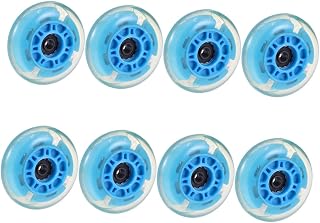 INOOMP 8pcs roller skates accessories roller shoes Roller Skate Replace Wheels wheelies for adults skate wheels skate shoe wheel child roller skating four wheels