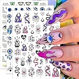 【DIY Nail Art Supplies】Dieses 3d Nagelkunstzubehör hat unbegrenzten künstlerischen Raum. Egal, ob Sie eine professionelle Maniküre oder ein Do-it-yourself sind, dieses Nail Art Sticker Set funktioniert für Sie. Es kann nicht nur für die Dekoration von Nailart-Zubehör verwendet werden, sondern auch für DIY-Grußkarten, DIY-Handyhüllen, Raumdekorationen und mehr.
