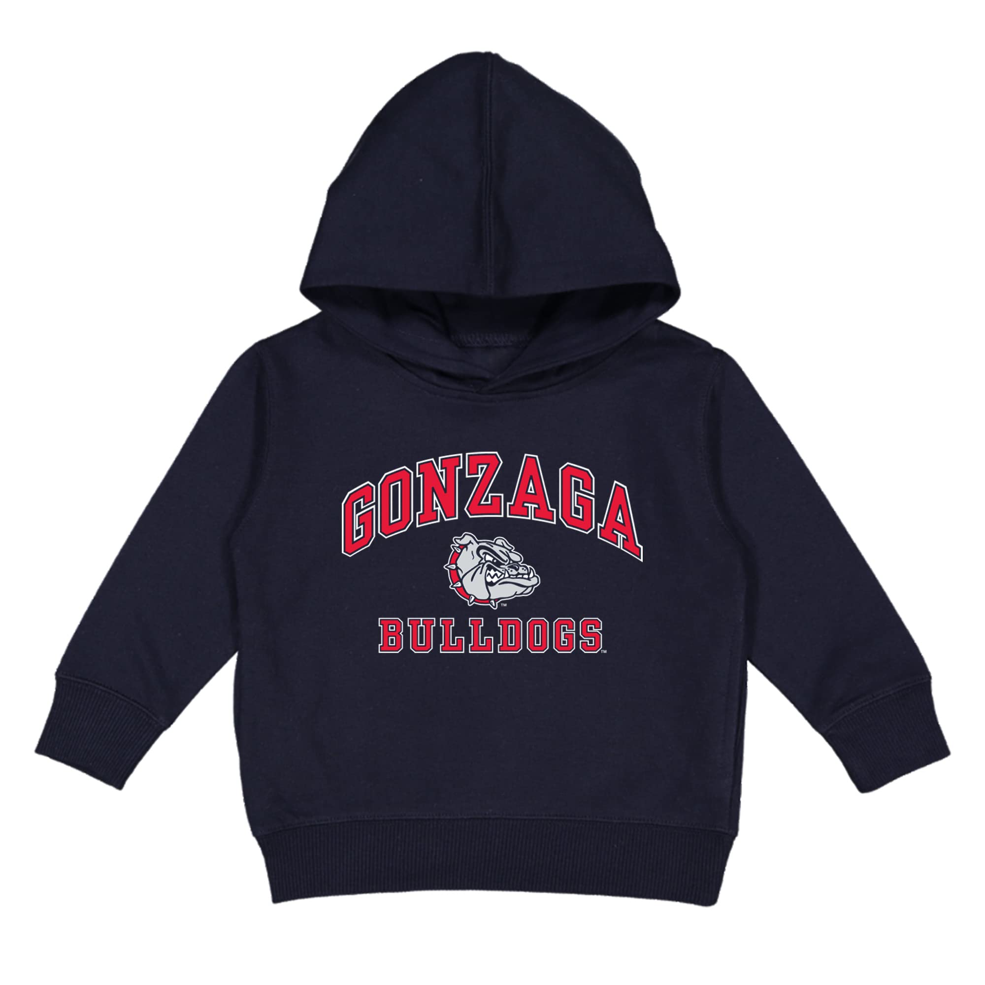 College Kids Gonzaga Bulldogs NCAA Toddler Pullover Fleece Hoodie (4T) Navy