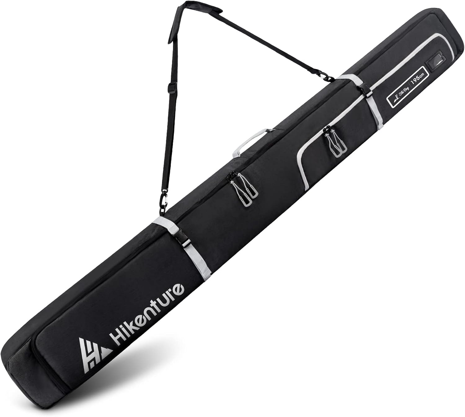 Hikenture Ski Bag with Fully Padded, WaterResistant Ski