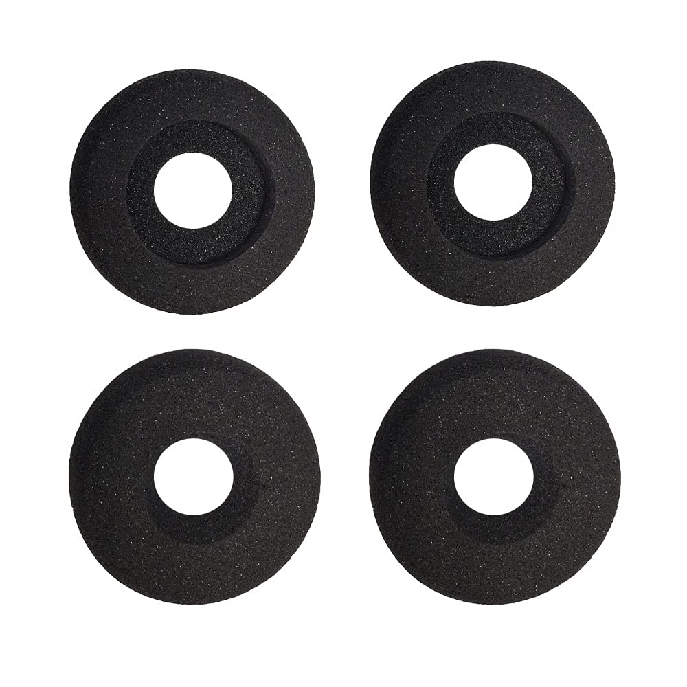 BINGLEReplacement Ear Cushions Doughnut Foam for Plantronics Supra Plus Encore Headset and Jabra GN/Biz/PRO Headset Standard Size Ear Pads, 2.3inches/60mm(DN4)
