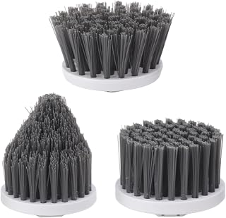 Replacement Head for Electric Spin Scrub, Electric Cleaning Brush Head Avoid Dirt Plant in Bathroom (Small Disc, Big Disc, Pointed)
