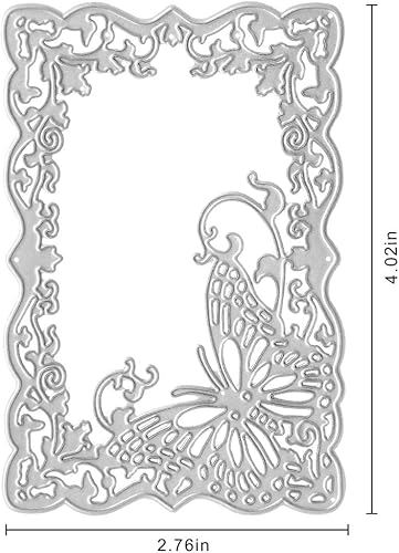 Miniatura 2 de Troqueles de corte de metal, decoración de fondo de mariposa, plantillas en relieve para álbumes de recortes, álbum de fotos, decoración de tarjetas