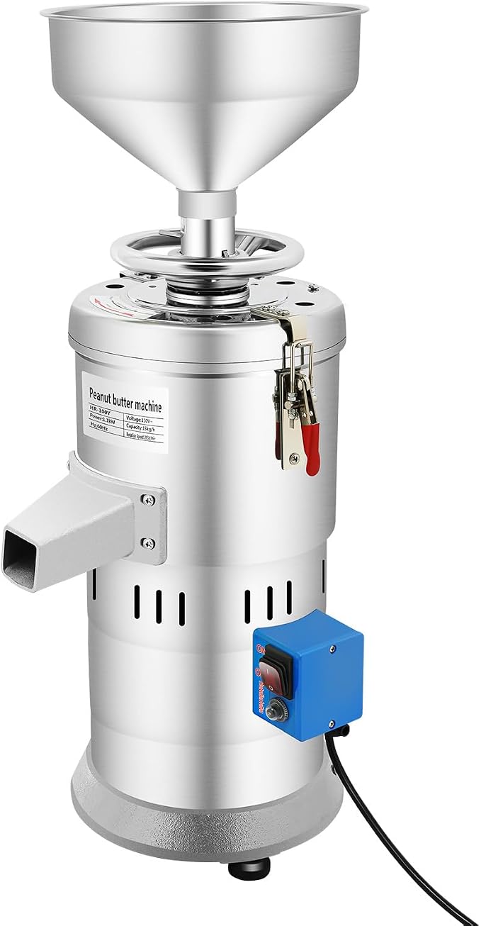 Peanut Butter Maker Machine, 1100W Nut Butter Machine Electric Grain