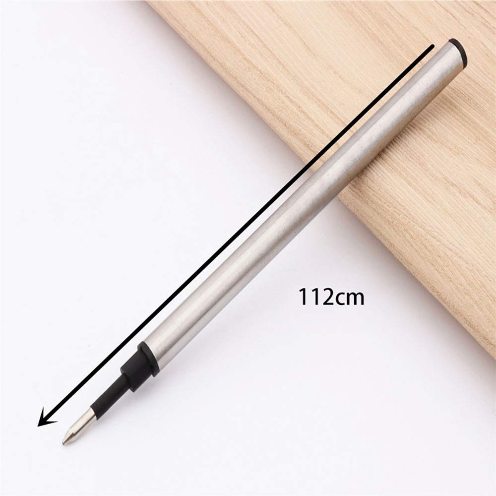 5 Pack Rollerball Pen Refills Compatible with Most Refillable Ballpoint Pens with Black or Blue Ink - Image 2