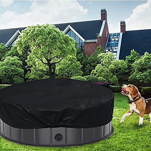 Ronde Hot Tub Cover Protector Outdoor Storage Waterdichte Spa Covers RIP Resistent Materiaal Hot Tub Protector Shield Heavy Dut Dust Wordt Living Covers for de winter (Color : A, Size : 120X30CM) - Image 4