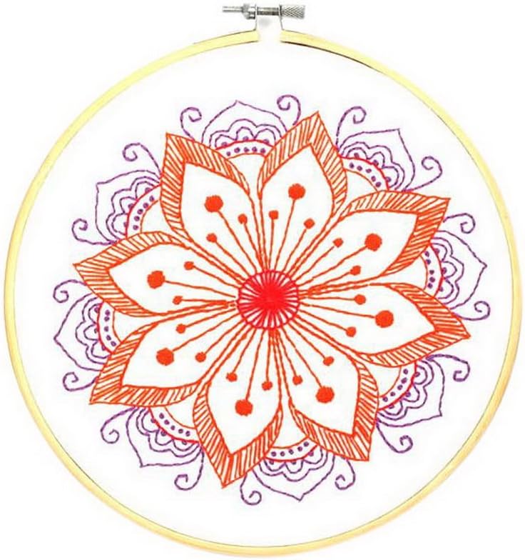 Full Range of Embroidery Starter Kit DIY Handmade Cross Stitch Kit Totem Pattern